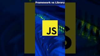 Framework vs Library [upl. by Onairelav]