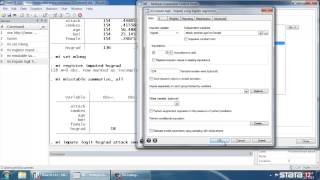 Multiple imputation in Stata® Logistic regression [upl. by Ateval]