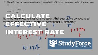 📚 How to calculate the effective interest rate [upl. by Gio38]