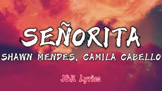 Shawn Mendes Camila Cabello  Señorita Lyrics [upl. by Hanforrd]