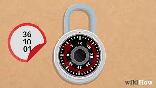 How to Open a Combination Lock [upl. by Rikki]