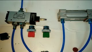 Solenoid valve working and connection practically [upl. by Anaillil868]