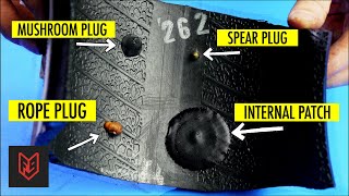 This Tire Plug Can Kill You – How to Best Fix a Flat [upl. by Htederem]