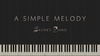 A Simple Melody  Original Piece \\ Synthesia Piano Tutorial [upl. by Trebled]