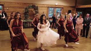 Surprise Bridesmaids Dance at Wedding [upl. by Gisele]