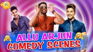 Sarrainodu l DJ l Son of Satyamurthy l Main Hoon Lucky The Racer l Allu Arjun Best Comedy Scenes [upl. by Iliram]