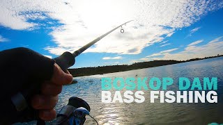 Bass fishing at Boskop Dam South Africa Oct 2020  TangleWood [upl. by Annot]