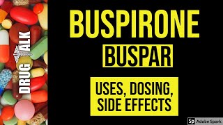 Buspar Buspirone Medication Review [upl. by Kaufmann469]