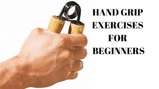 hand grip exercises for beginners [upl. by Ellenaej]