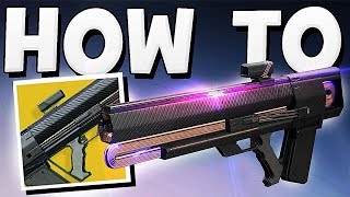 Destiny 2  HOW TO GET quotGRAVITON LANCEquot EXOTIC EASY [upl. by Edan4]