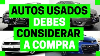 9 AUTOS USADOS que deberías COMPRAR  Motoren Mx [upl. by Murdock]