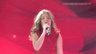 Lena Stamenković  Lenina pesma Serbia LIVE Junior Eurovision Song Contest 2015 [upl. by Massab]