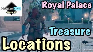 Assassin’s Creed Origins  Royal Palace Loot Treasure Locations [upl. by Ahsaetan]