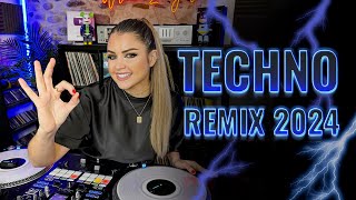 TECHNO REMIX 2024  01  Club Mix Mashups amp Remix  Mixed by Jeny Preston [upl. by Nehpets]