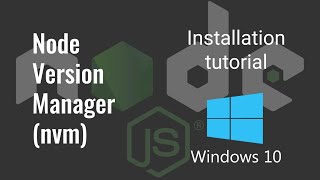 Node Version Manager Windows 10 Easy way to switch Node version Install nvm [upl. by Ludovick]