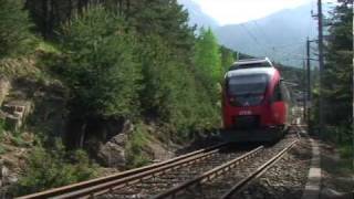 Karwendelbahn Mittenwaldbahn Leithen  Innsbruck [upl. by Westmoreland]