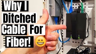 HOME FIBER OPTIC INTERNET INSTALLATION  HOW TO [upl. by Onairelav]