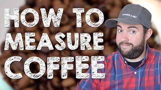 How to Measure Coffee and Water Perfectly [upl. by Aihtak]