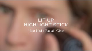 Makeup How To Lit Up Highlight Stick  Westman Atelier [upl. by Opiak]