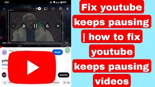 youtube keeps pausing  how to fix youtube keeps pausing videos [upl. by Forward19]