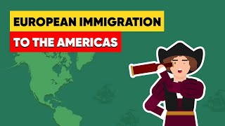 How did Europeans immigrate to the Americas [upl. by Ferde]