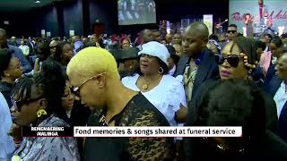 Emotional performance from Zahara at Robbie Malingas funeral [upl. by Dawna]