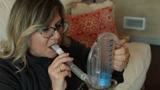 HOW TO DO SPIROMETER EXERCISE EFFECTIVELY  mgmorthocare  asthma [upl. by Zahavi]