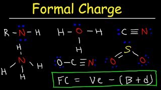 How To Calculate The Formal Charge of an Atom  Chemistry [upl. by Pomfrey471]