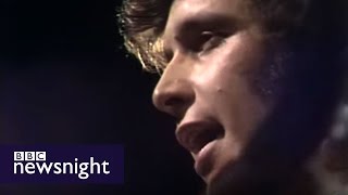 Don McLean performs American Pie live at BBC in 1972  Newsnight archives [upl. by Llerahc]