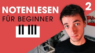 NOTENLESEN  Klavier lernen  TheorieBasics 2  Noten lernen [upl. by Ikram767]