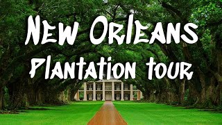 New Orleans Plantation Tour [upl. by Imoyaba]