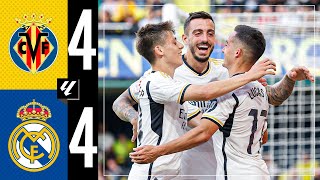 Villarreal 44 Real Madrid  HIGHLIGHTS  LaLiga 202324 [upl. by Rentsch]