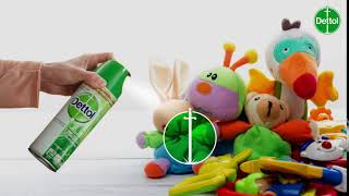 Dettol Disinfectant Spray  For All Surfaces [upl. by Lihp]