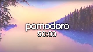 5010 POMODORO TIMER 🐤  8hz Binaural beats amp music   study technique [upl. by Ellerrehc]