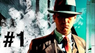 LA Noire Remaster  Intro amp Case 1  Upon Reflection [upl. by Esilehc]