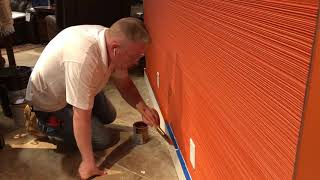 Caulking Your Wallpaper Edges  Spencer Colgan [upl. by Newberry]