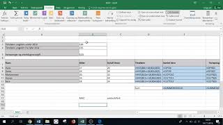 Vise formler i Excel [upl. by Inafetse274]