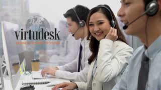 Virtudesk  Call Center  Virtual Assistants  BPO [upl. by Coridon]