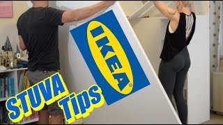 IKEA STUVA Loft Bed Build Tips [upl. by Ferdinande349]