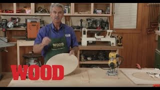 How To Cut Perfect Circles with a Router amp Bandsaw  WOOD magazine [upl. by Arodasi]