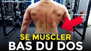 TOP 6 DES EXERCICES POUR MUSCLER LE BAS DU DOS EN MUSCULATION [upl. by Iznek]