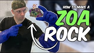 How to Make a Zoanthid Rock for Your Reef Tank Beginner Level [upl. by Sunda532]