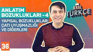 Yapısal Anlatım Bozuklukları 2 Çatı Uyuşmazlığı Tamlayan Eksikliği  8 Sınıf Türkçe Dersi 36 [upl. by Nerdna]