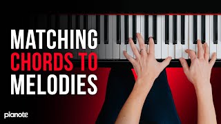 Matching Piano Chords To Melodies Piano Lesson [upl. by Yeorgi]