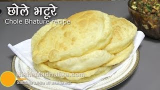 Bhature recipe  Chole Bhature Recipe  Quick Chole Bhature Recipe [upl. by Sine]