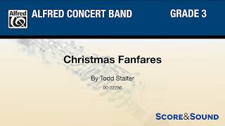 Christmas Fanfares by Todd Stalter – Score amp Sound [upl. by Fulmis]