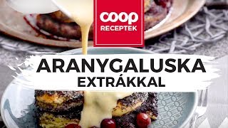 Aranygaluska extrákkal  recept [upl. by Aicilat462]