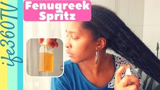 Unlock Fast Hair Growth With DIY Fenugreek Hair Spray [upl. by Ailugram]