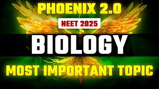 Phoenix 20 Biology Most Important Video for NEET 2025  Unacademy NEET Toppers  Udaan [upl. by Linzer]