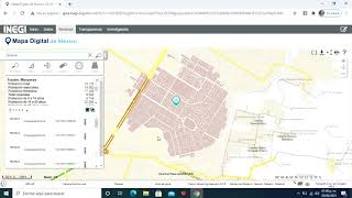 Como usar el mapa digital del INEGI [upl. by Ynnad]